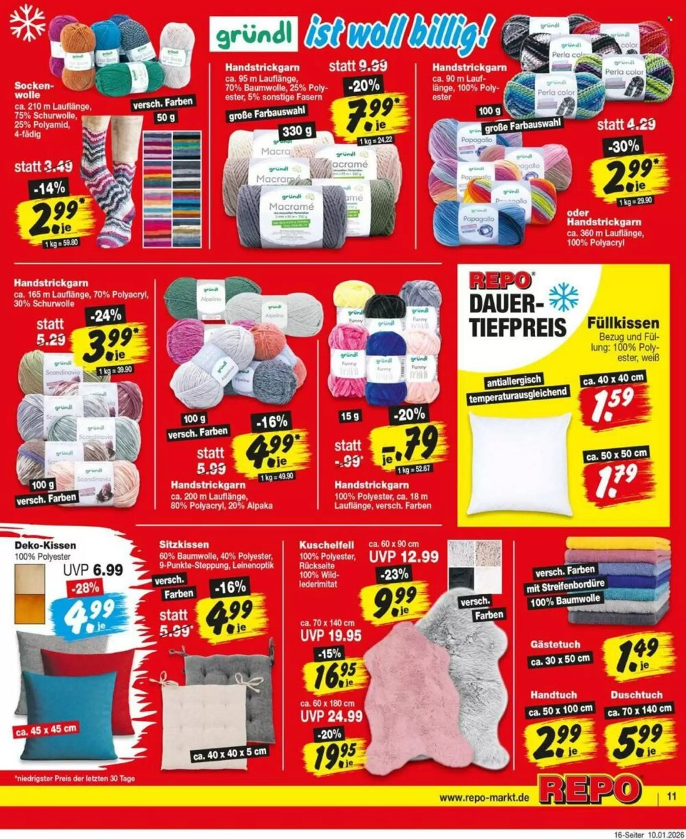 Repo Markt Prospekt (ab 12.01.2026) zum Blättern - Seite 11