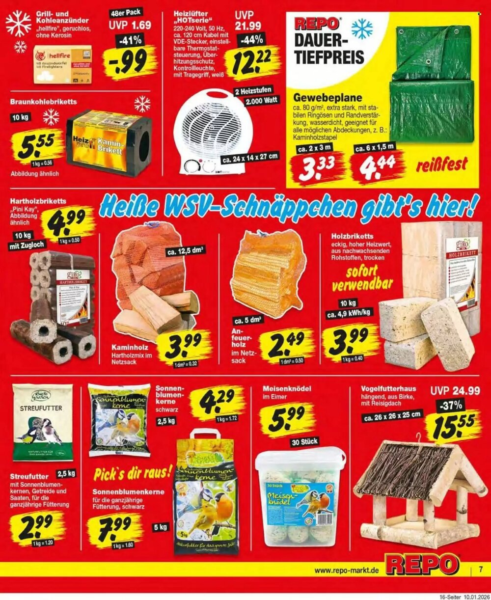 Repo Markt Prospekt (ab 12.01.2026) zum Blättern - Seite 7