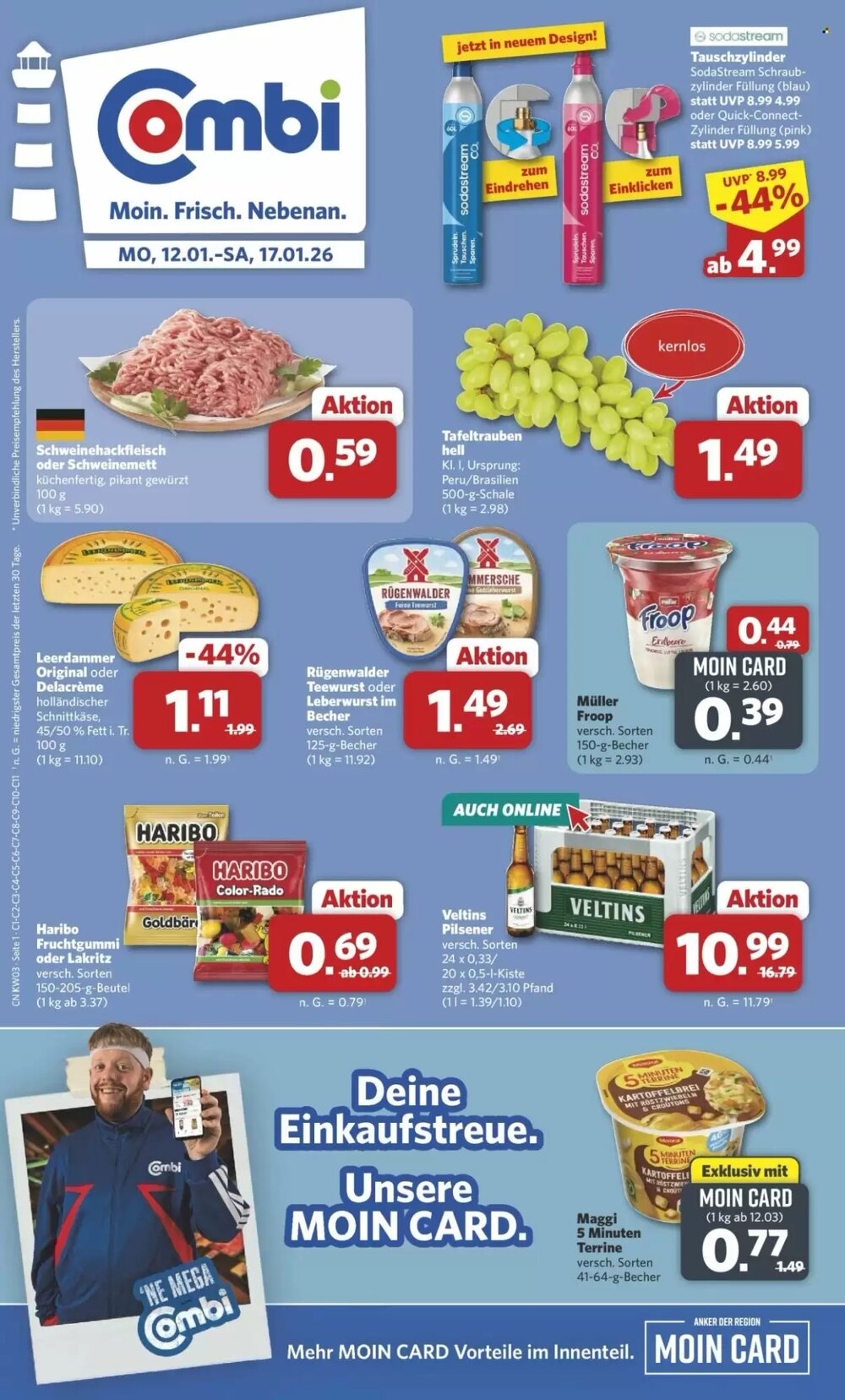Combi Prospekt (ab 12.01.2026) zum Blättern - Seite 1