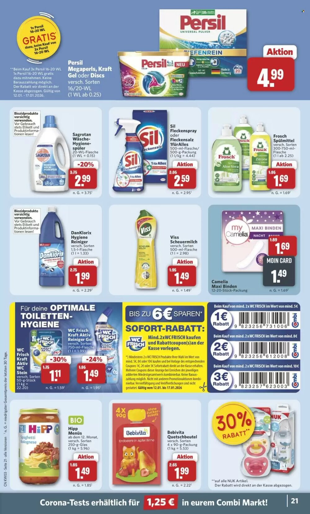 Combi Prospekt (ab 12.01.2026) zum Blättern - Seite 21