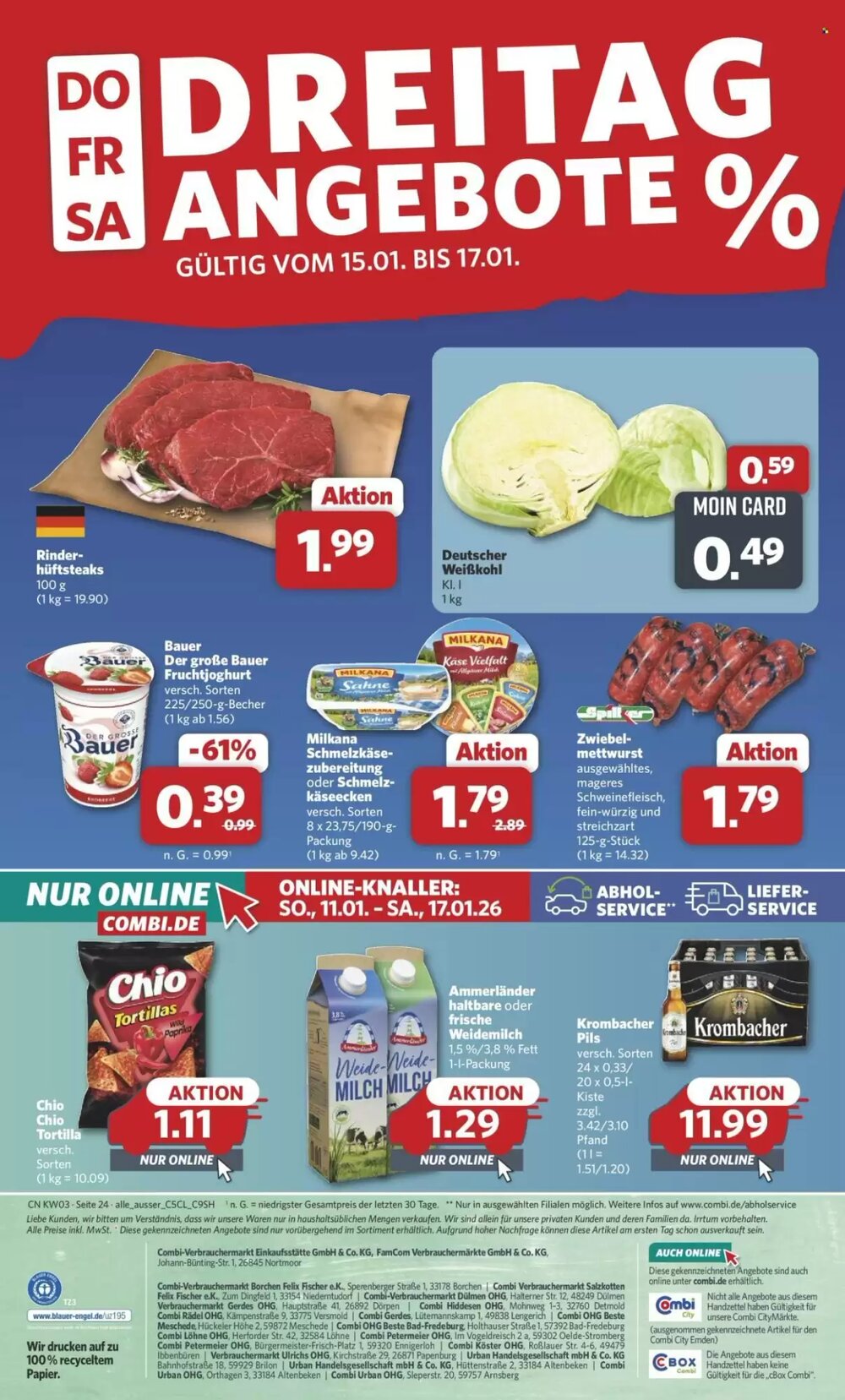 Combi Prospekt (ab 12.01.2026) zum Blättern - Seite 24