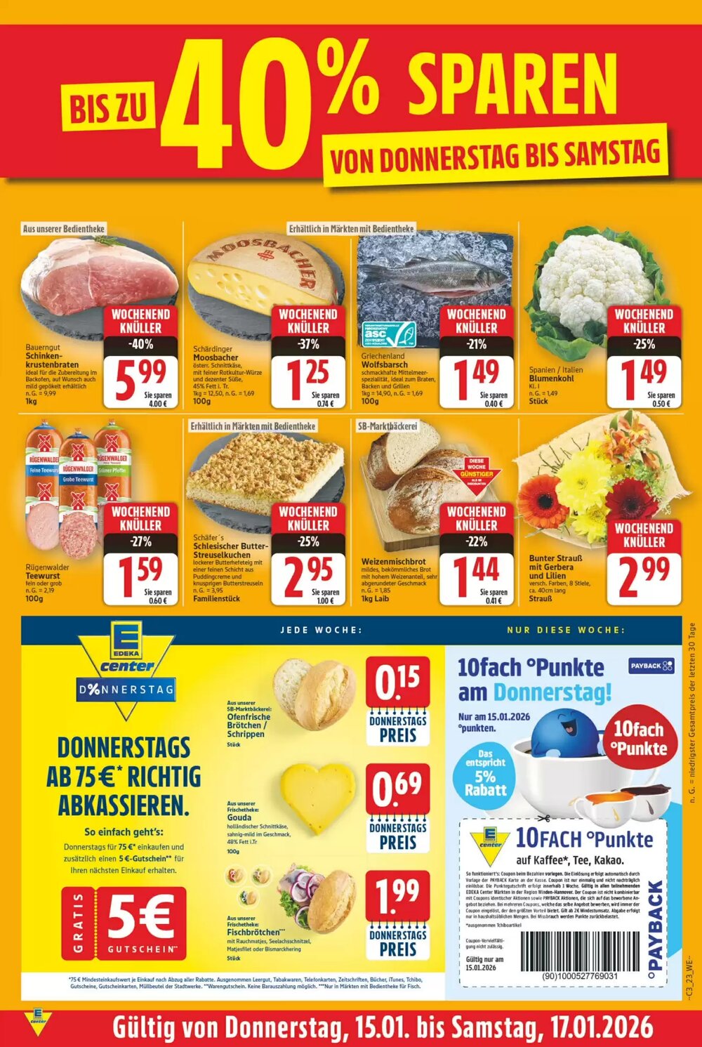 EDEKA Wucherpfennig Prospekt (ab 12.01.2026) zum Blättern - Seite 23