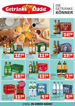 Getränke Oase Prospekt (ab 12.01.2026) zum Blättern