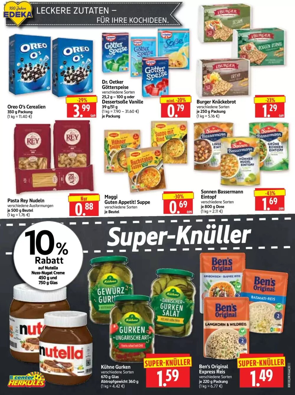 Edeka Herkules Prospekt (ab 12.01.2026) zum Blättern - Seite 12