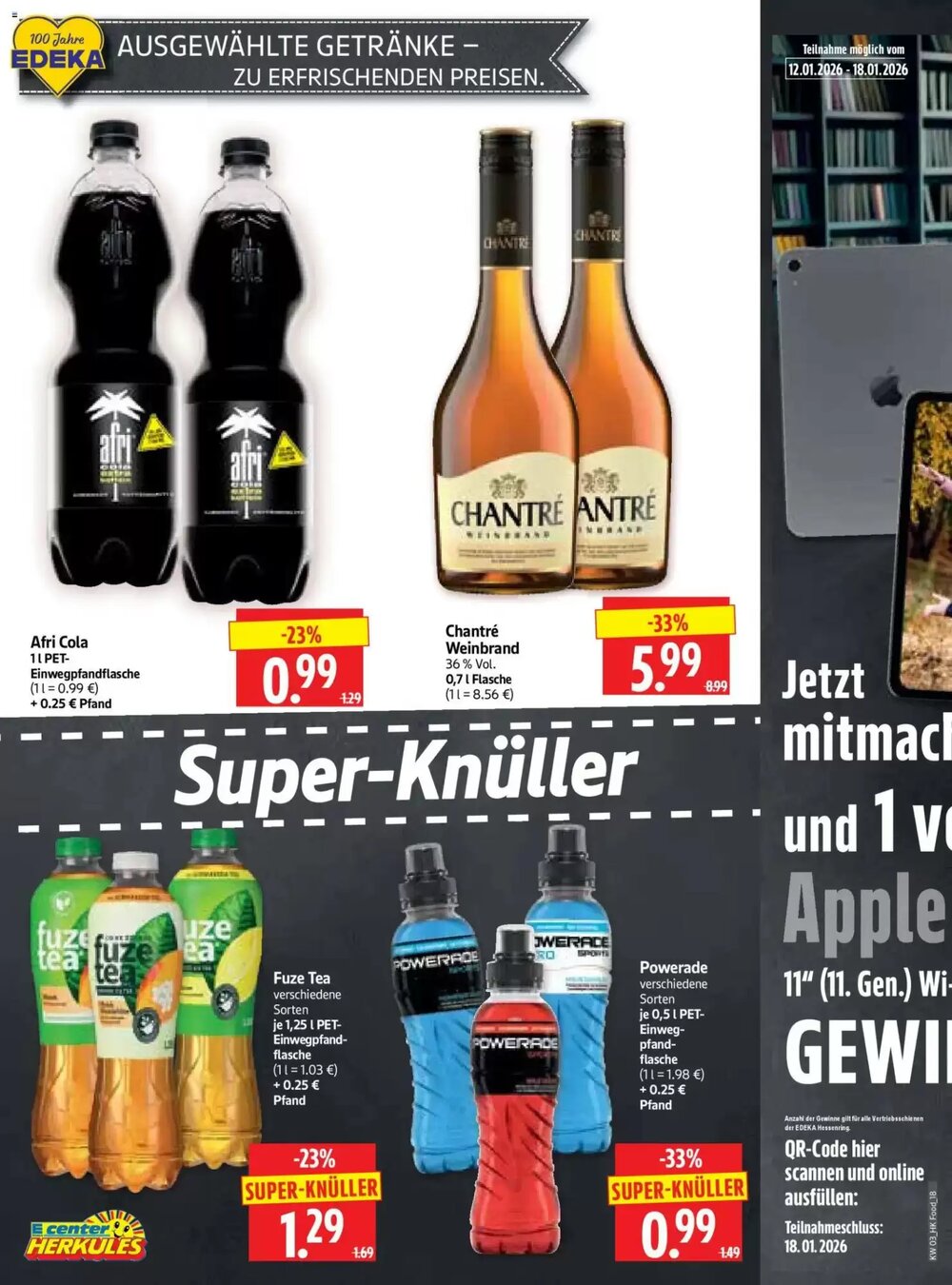 Edeka Herkules Prospekt (ab 12.01.2026) zum Blättern - Seite 18