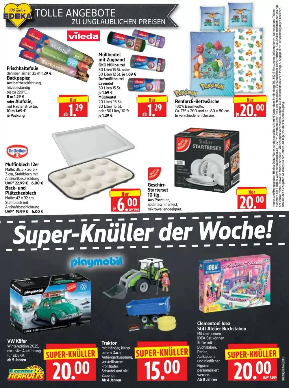 Edeka Herkules Prospekt (ab 12.01.2026) zum Blättern - Seite 24