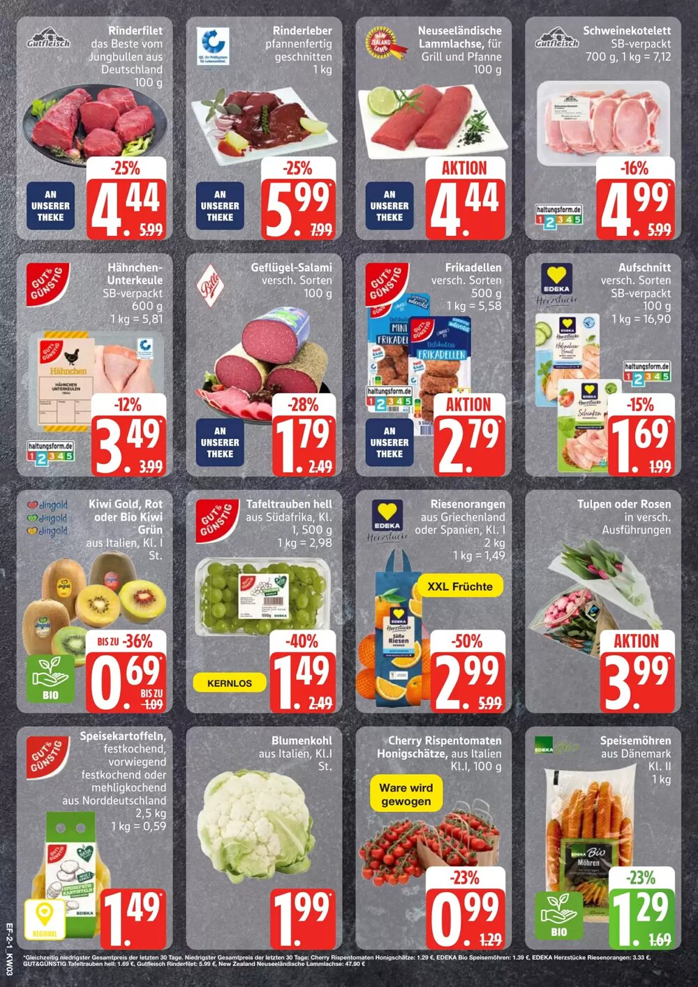Edeka Frischemarkt Prospekt (ab 12.01.2026) zum Blättern - Seite 2