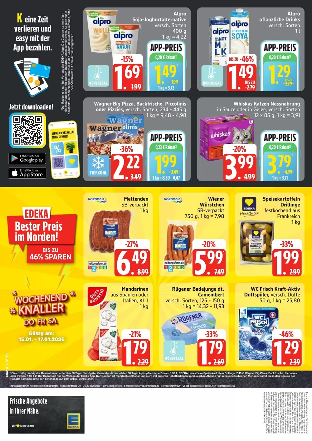 Edeka Frischemarkt Prospekt (ab 12.01.2026) zum Blättern - Seite 4