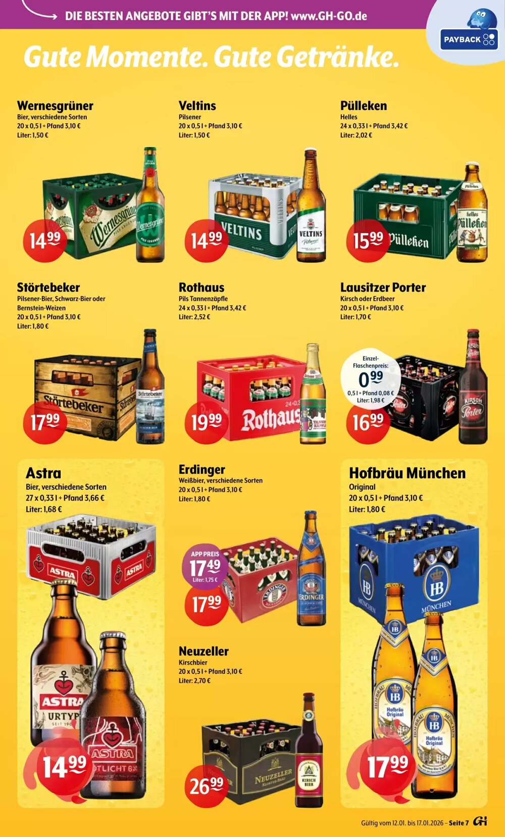 Getränke Hoffmann Prospekt (ab 12.01.2026) zum Blättern - Seite 7