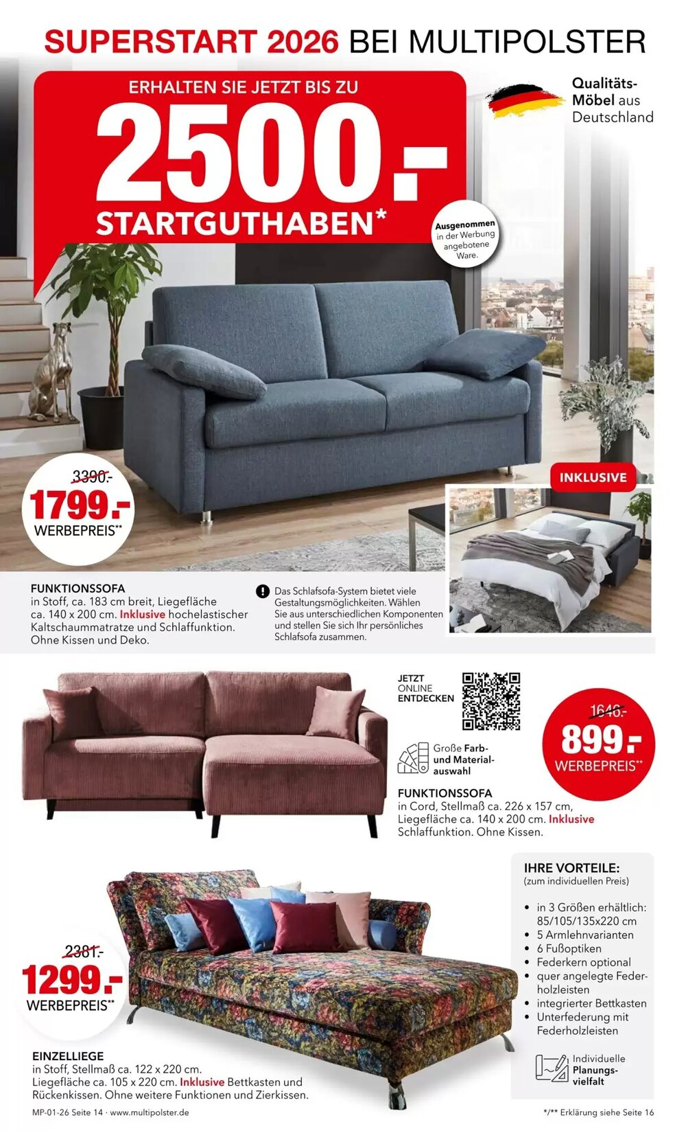 Multipolster Prospekt (ab 12.01.2026) zum Blättern - Seite 16
