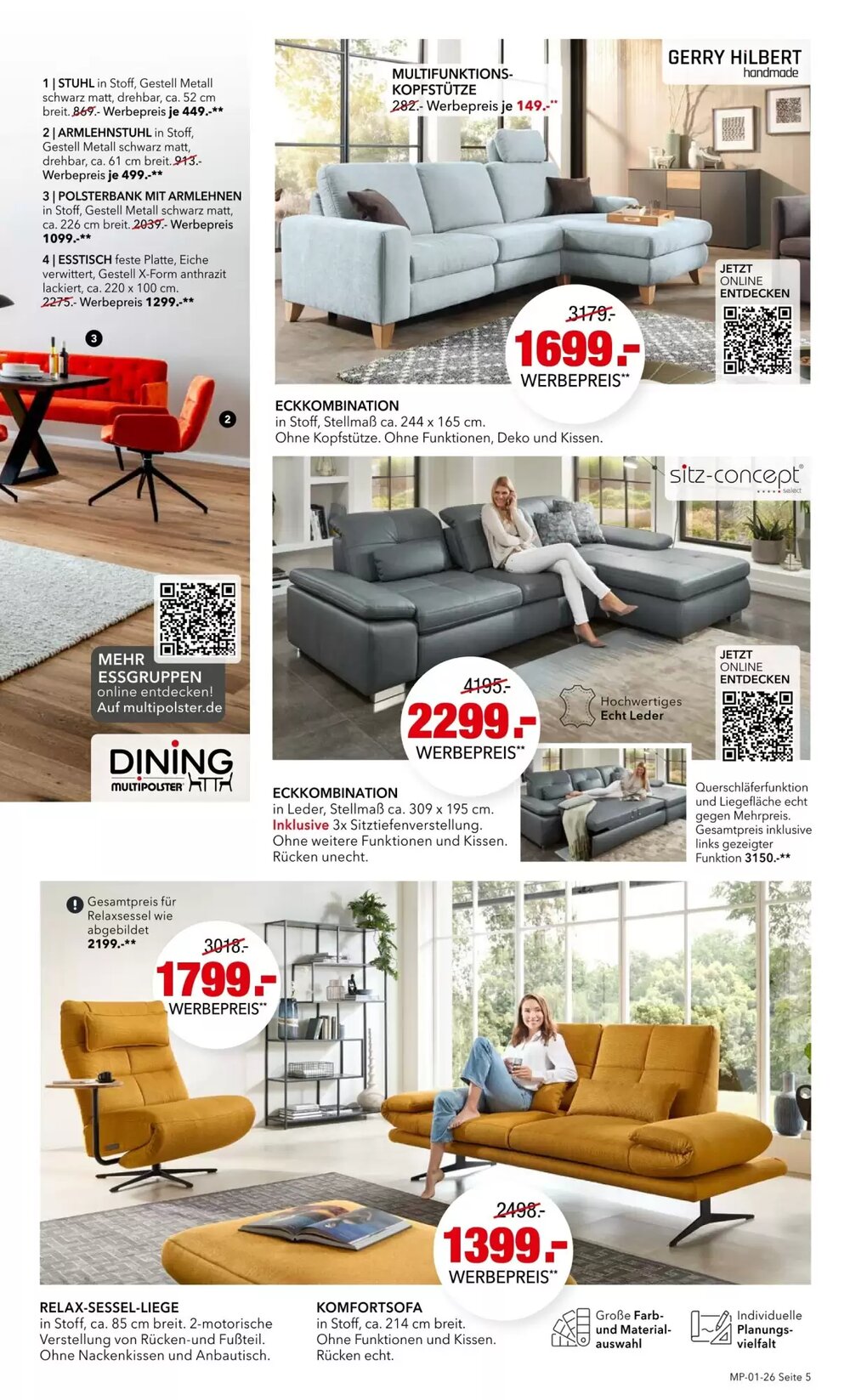 Multipolster Prospekt (ab 12.01.2026) zum Blättern - Seite 5