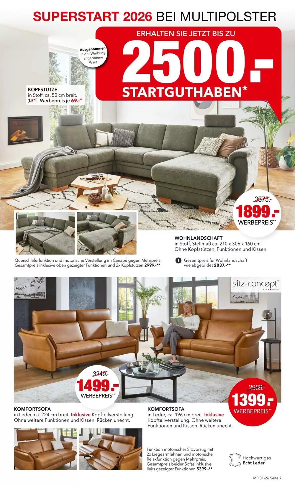 Multipolster Prospekt (ab 12.01.2026) zum Blättern - Seite 7