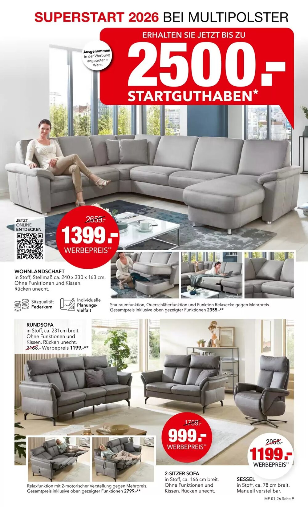 Multipolster Prospekt (ab 12.01.2026) zum Blättern - Seite 9