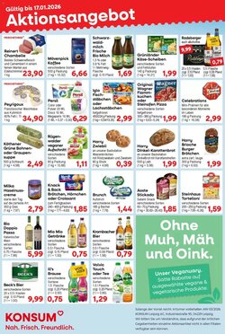 Konsum Leipzig Prospekt (ab 12.01.2026) zum Blättern - Seite 1