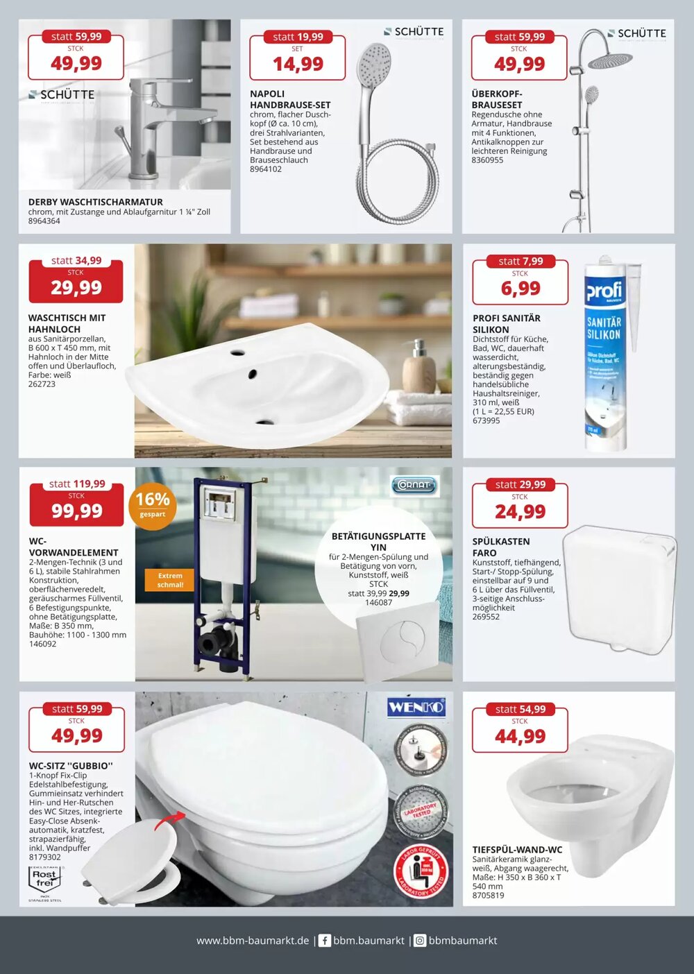 BBM Baumarkt Prospekt (ab 12.01.2026) zum Blättern - Seite 14