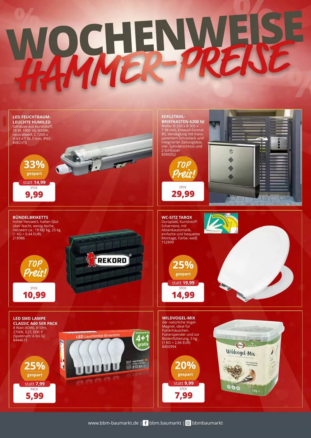 BBM Baumarkt Prospekt (ab 12.01.2026) zum Blättern - Seite 2