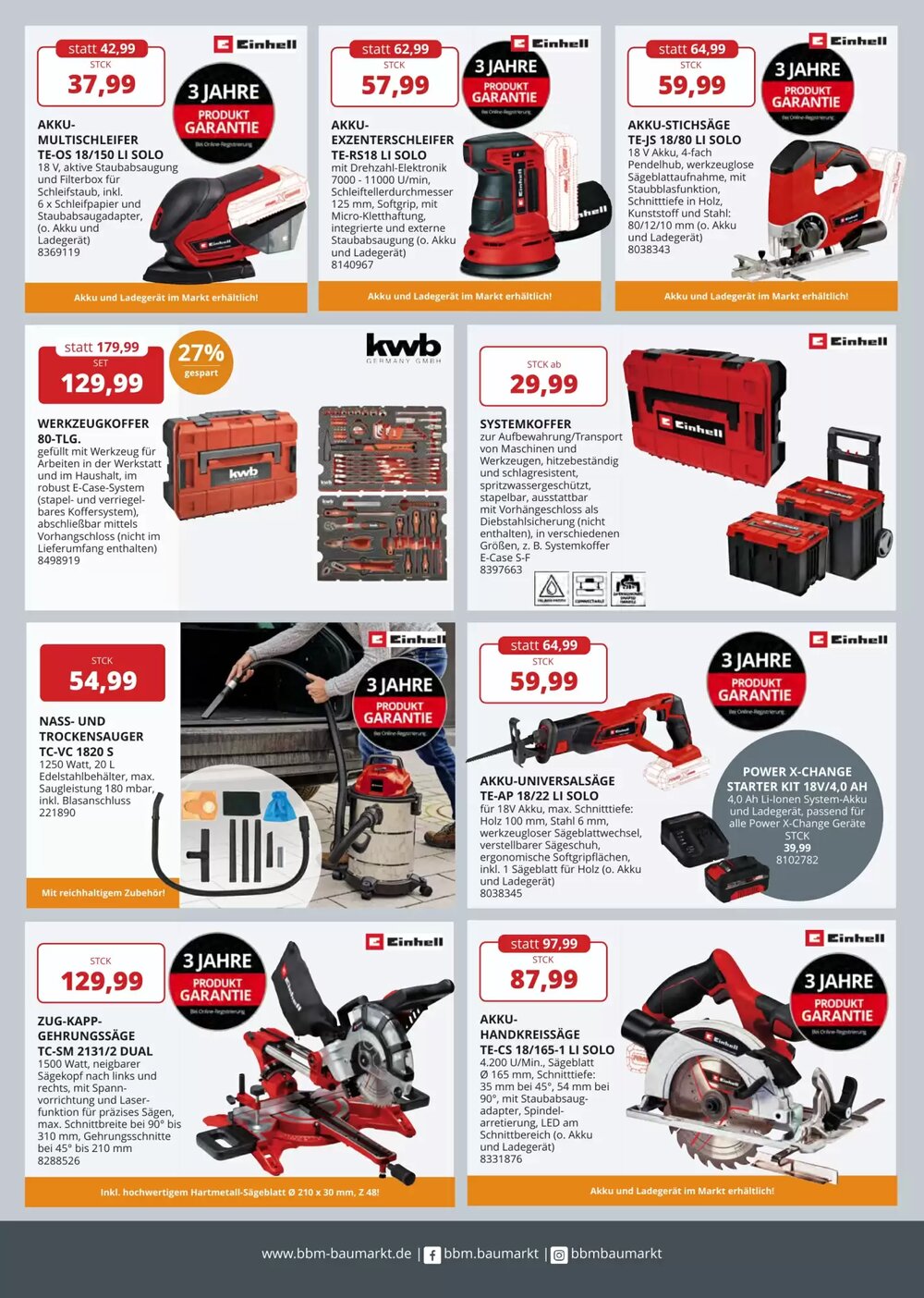 BBM Baumarkt Prospekt (ab 12.01.2026) zum Blättern - Seite 7
