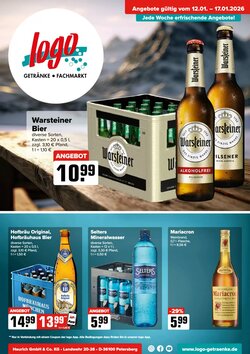 Logo Getränkemarkt Prospekt (ab 12.01.2026) zum Blättern - Seite 1