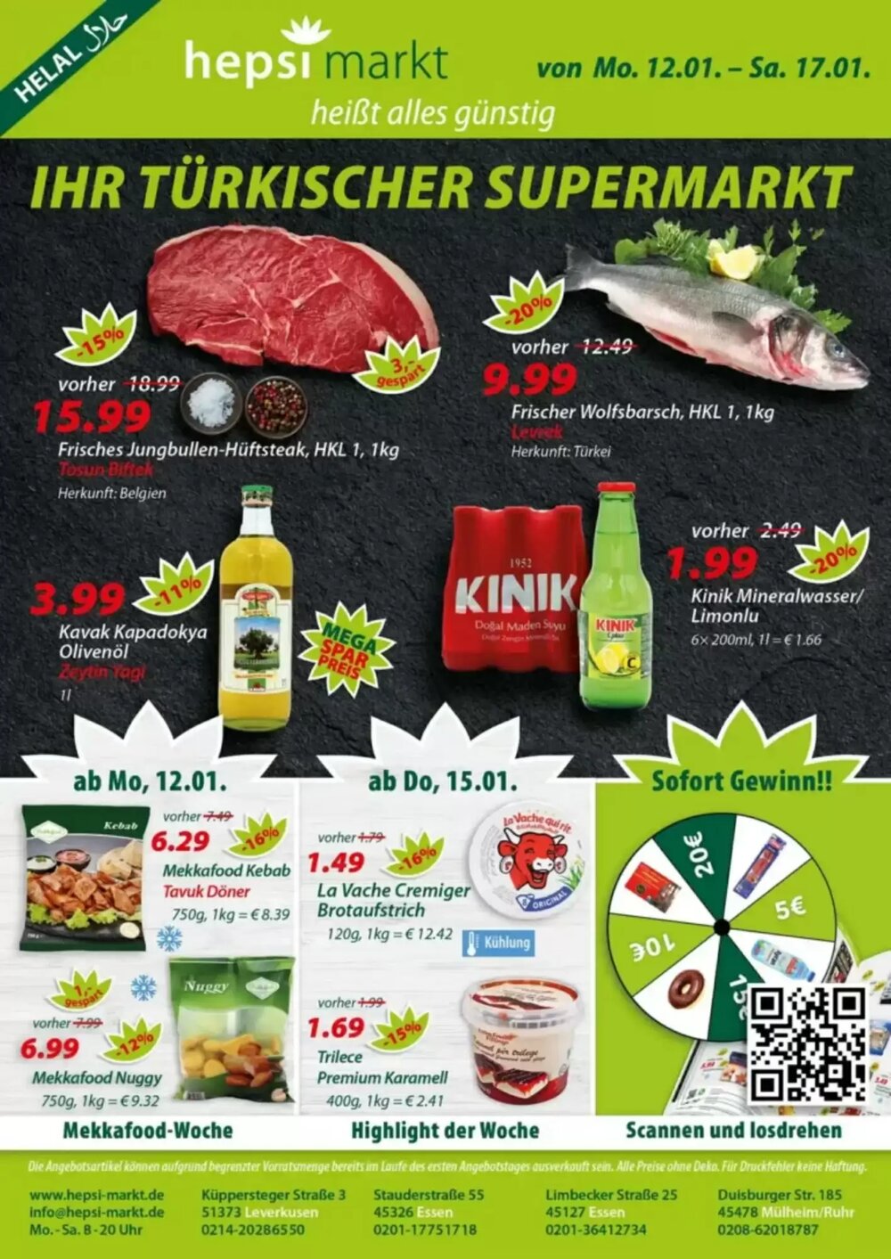 Hepsi-Markt Prospekt (ab 12.01.2026) zum Blättern - Seite 1