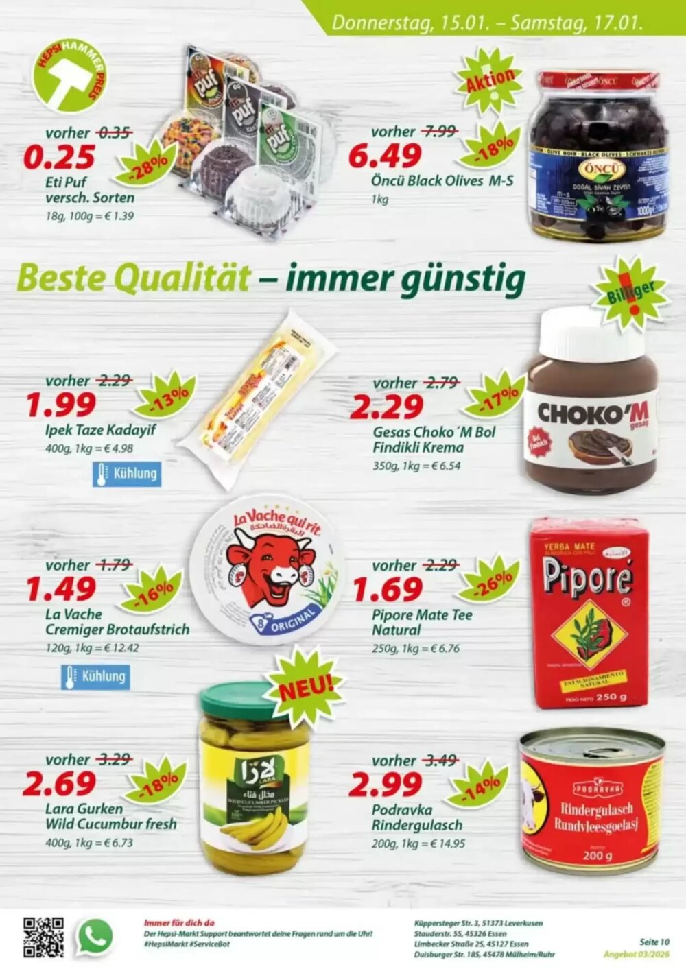 Hepsi-Markt Prospekt (ab 12.01.2026) zum Blättern - Seite 10