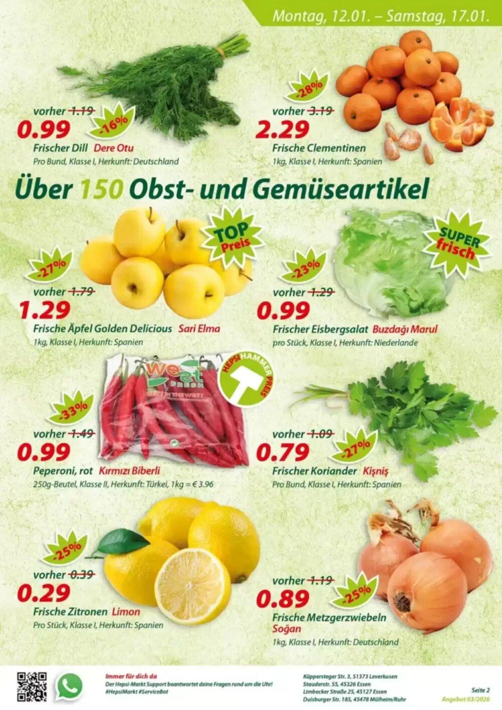 Hepsi-Markt Prospekt (ab 12.01.2026) zum Blättern - Seite 2