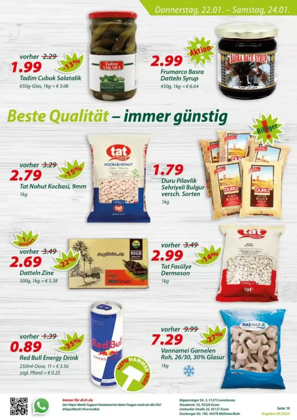 Hepsi-Markt Prospekt (ab 12.01.2026) zum Blättern - Seite 22