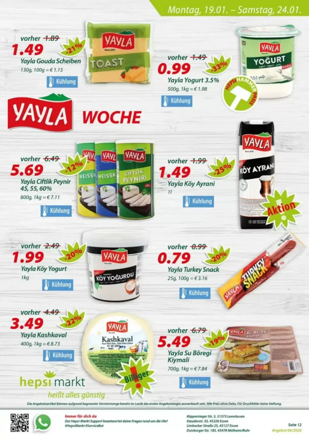 Hepsi-Markt Prospekt (ab 12.01.2026) zum Blättern - Seite 24