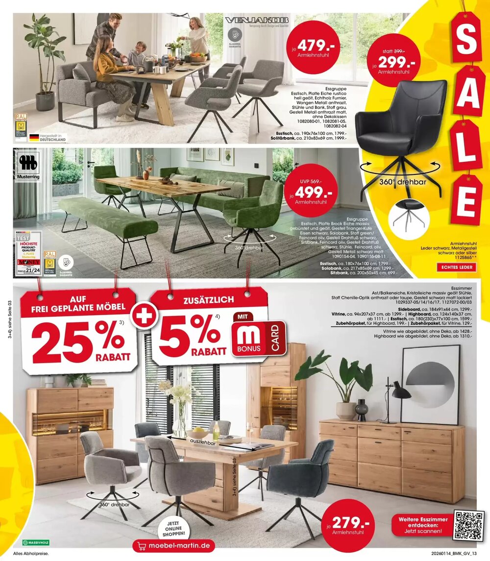 Möbel Martin Prospekt (ab 13.01.2026) zum Blättern - Seite 13