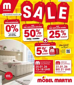 Möbel Martin Prospekt (ab 13.01.2026) zum Blättern - Seite 1