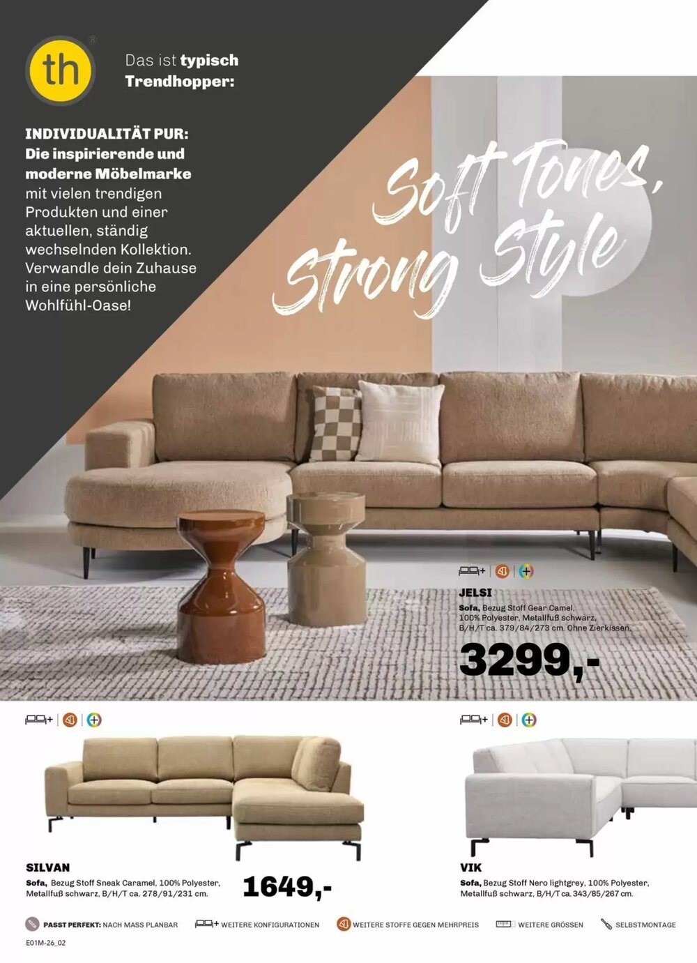 Möbel Turflon Prospekt (ab 13.01.2026) zum Blättern - Seite 18