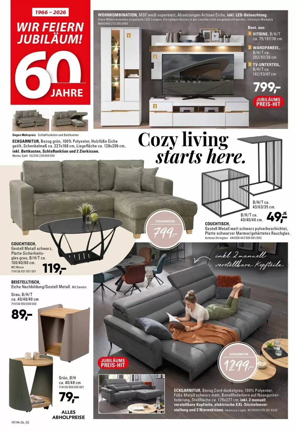 Möbel Turflon Prospekt (ab 13.01.2026) zum Blättern - Seite 2