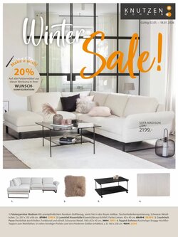 Knutzen Wohnen Prospekt (ab 13.01.2026) zum Blättern - Seite 1