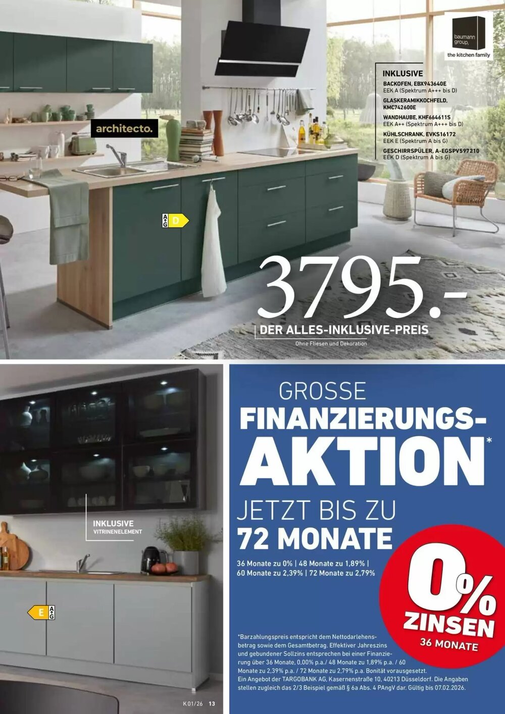 Küchen Aktuell Prospekt (ab 13.01.2026) zum Blättern - Seite 13