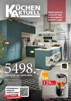 Küchen Aktuell Prospekt (ab 13.01.2026) zum Blättern - Seite 1