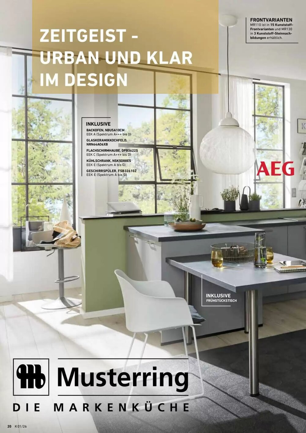 Küchen Aktuell Prospekt (ab 13.01.2026) zum Blättern - Seite 20