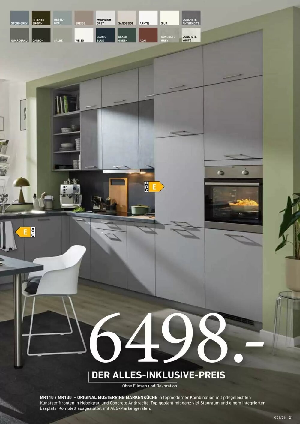 Küchen Aktuell Prospekt (ab 13.01.2026) zum Blättern - Seite 21