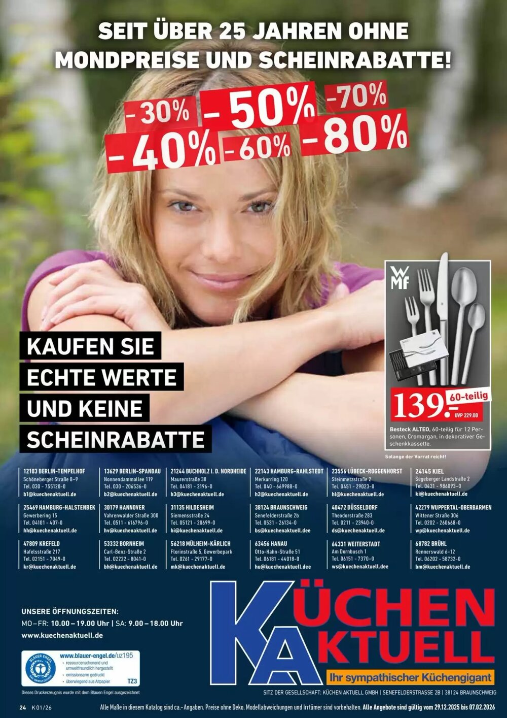 Küchen Aktuell Prospekt (ab 13.01.2026) zum Blättern - Seite 24