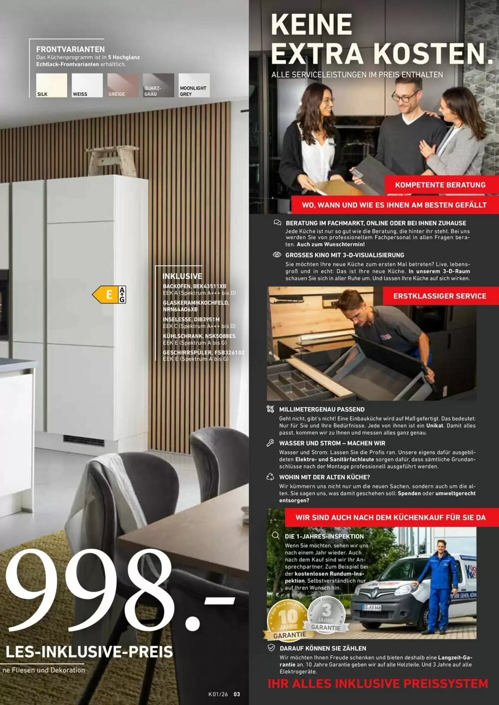 Küchen Aktuell Prospekt (ab 13.01.2026) zum Blättern - Seite 3