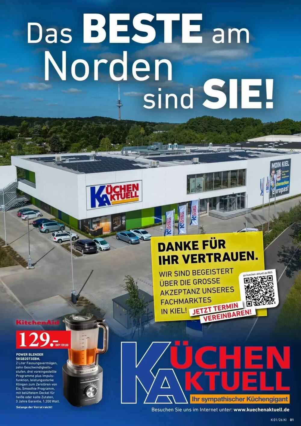 Küchen Aktuell Prospekt (ab 13.01.2026) zum Blättern - Seite 1