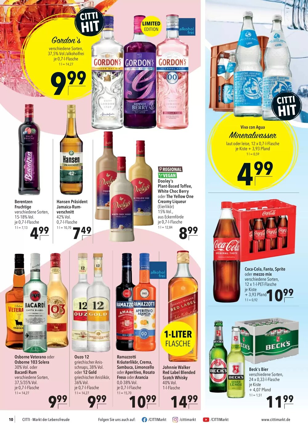 CITTI Markt Prospekt (ab 14.01.2026) zum Blättern - Seite 10