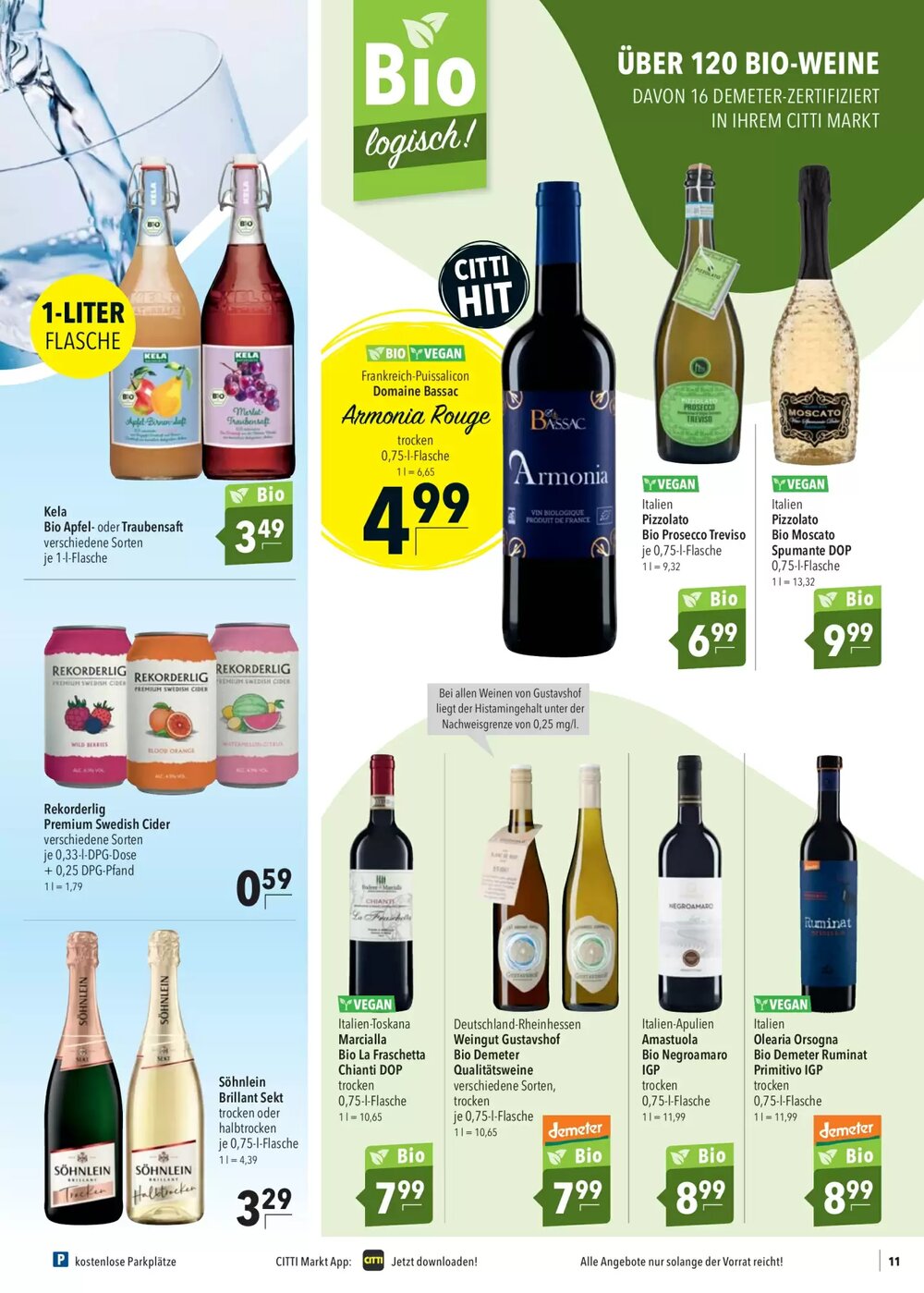 CITTI Markt Prospekt (ab 14.01.2026) zum Blättern - Seite 11