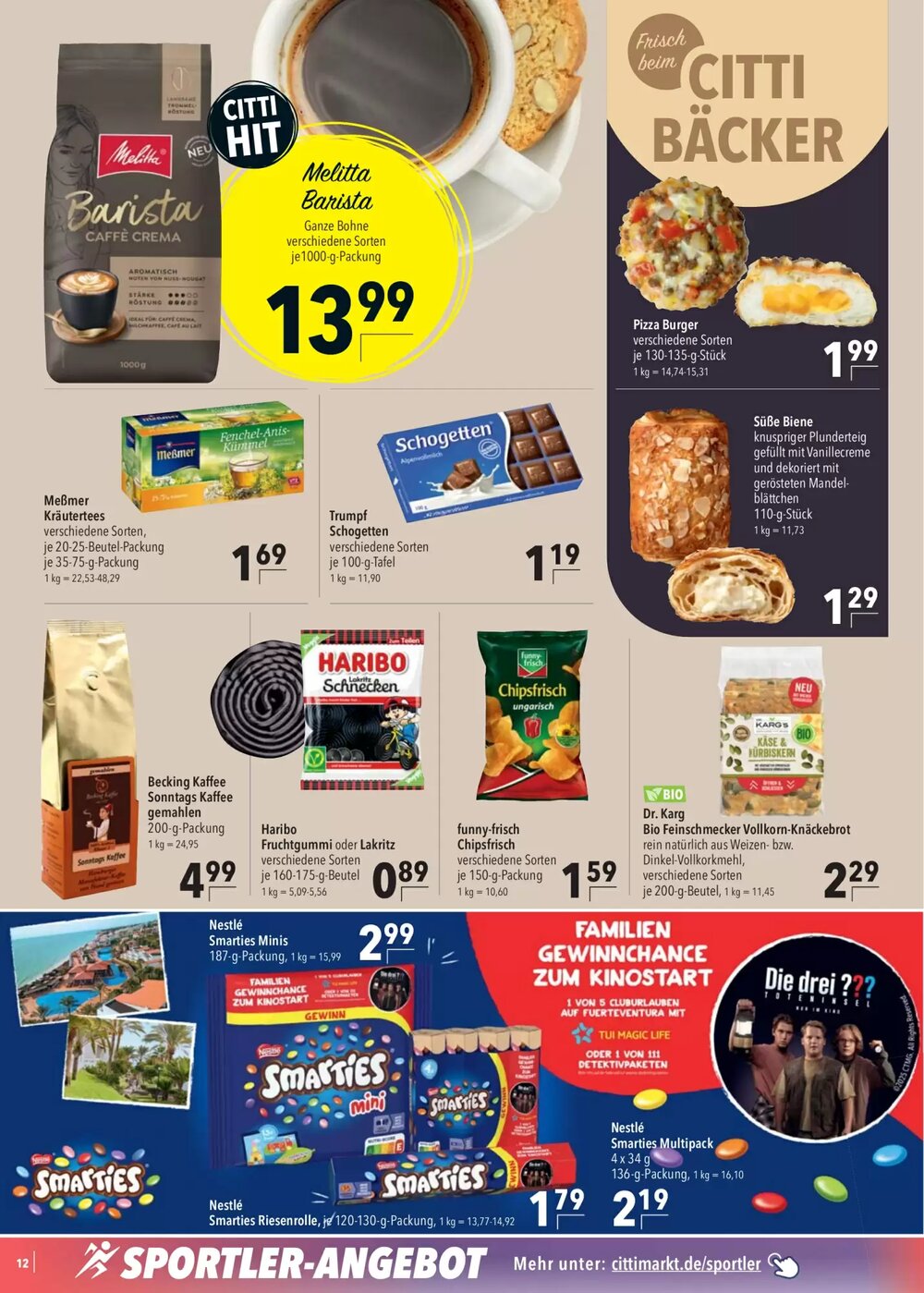 CITTI Markt Prospekt (ab 14.01.2026) zum Blättern - Seite 12