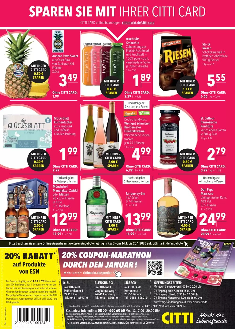 CITTI Markt Prospekt (ab 14.01.2026) zum Blättern - Seite 18