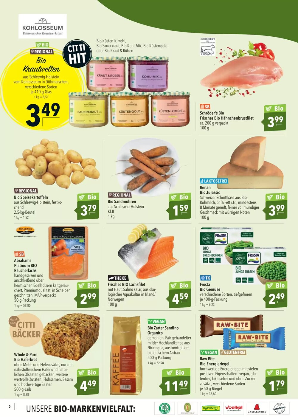 CITTI Markt Prospekt (ab 14.01.2026) zum Blättern - Seite 2