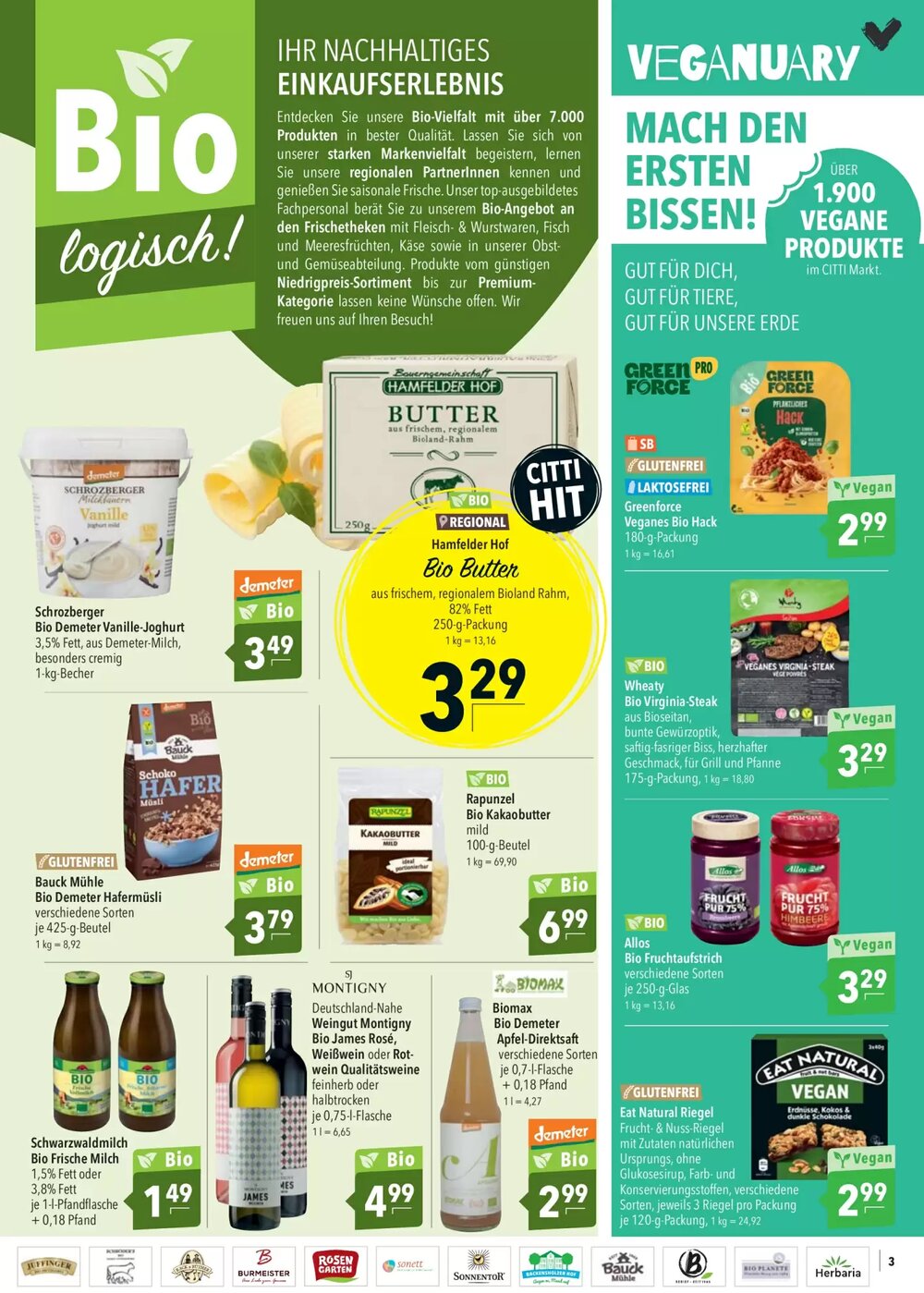 CITTI Markt Prospekt (ab 14.01.2026) zum Blättern - Seite 3