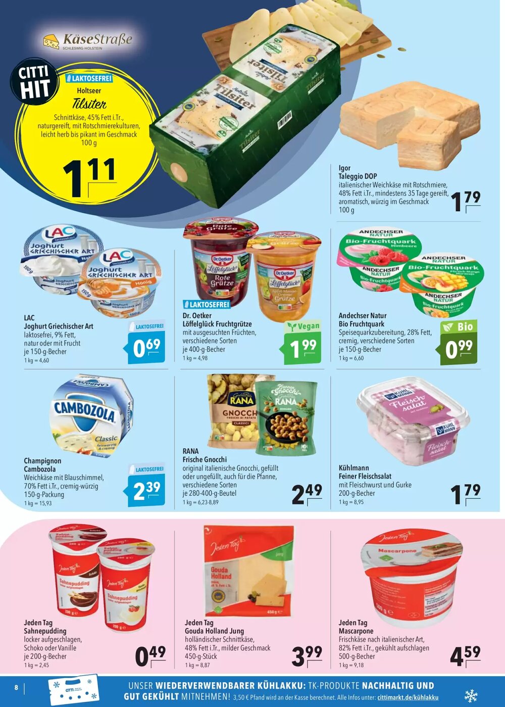 CITTI Markt Prospekt (ab 14.01.2026) zum Blättern - Seite 8