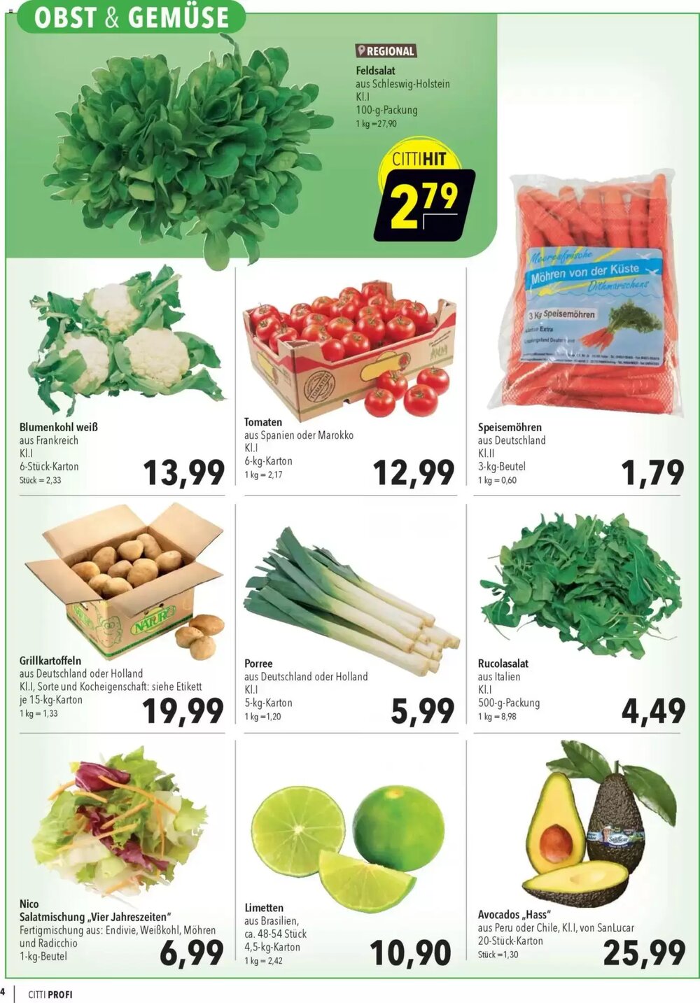 CITTI Markt Prospekt (ab 14.01.2026) zum Blättern - Seite 4