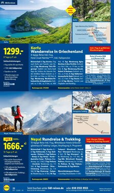 Lidl Reisen Prospekt (ab 14.01.2026) zum Blättern - Seite 22