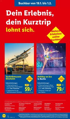 Lidl Reisen Prospekt (ab 14.01.2026) zum Blättern - Seite 2