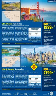 Lidl Reisen Prospekt (ab 14.01.2026) zum Blättern - Seite 55
